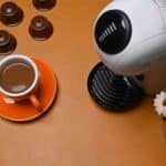 coffee pods and coffee machine