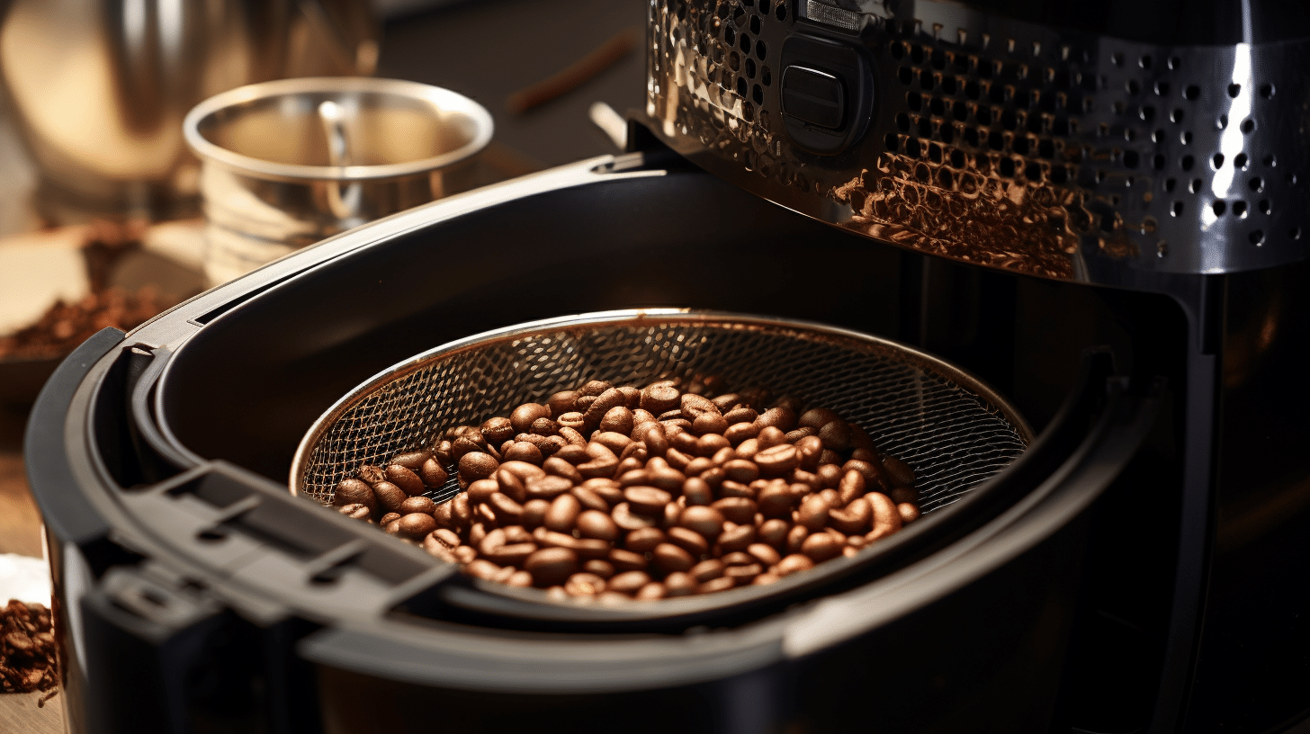 air fry coffee