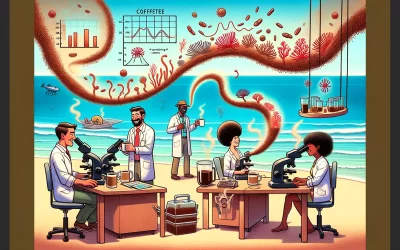 How Drinking Coffee Aids in Red Tide Research