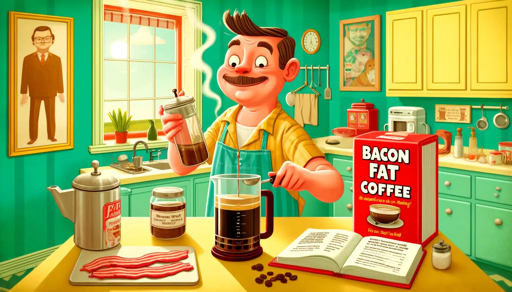 bacon fat coffee receipe