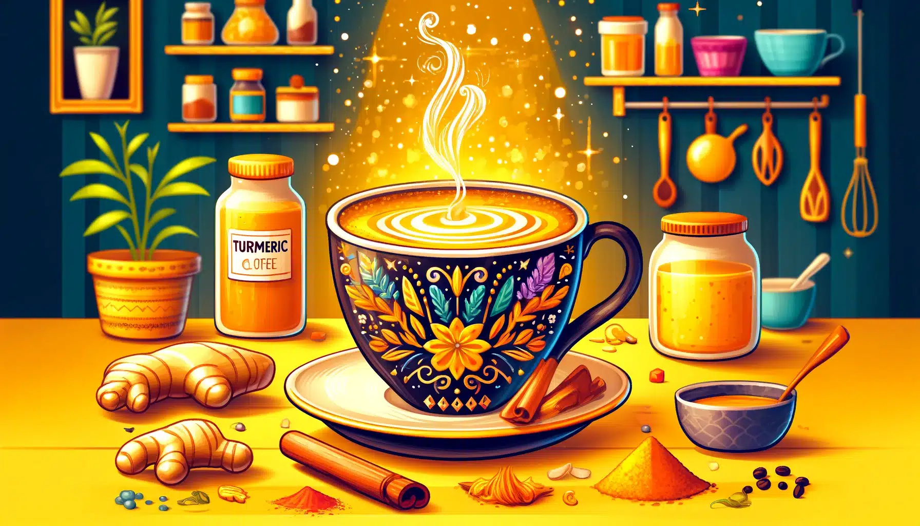 tumeric coffee